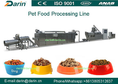W pełni zautomatyzowana maszyna do produkcji karmy dla psów Cat Food Double Screw Line