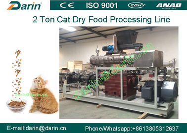 Stal nierdzewna 304 Dog Fish Cat Pet Extruder Processing Line