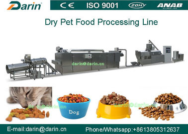 Suchej metody pet dog food production line making machine