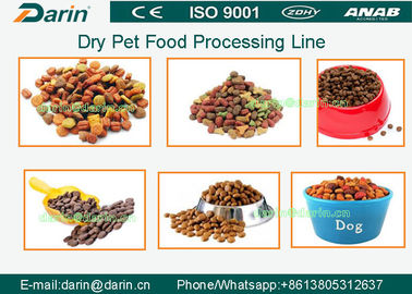 Suchej metody pet dog food production line making machine