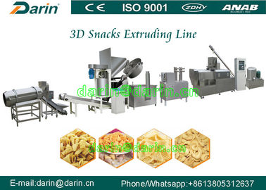 W pełni automatyczna maszyna do produkcji wytłaczarki ślimakowej smażonej 3D Papad Snack food machine extruder