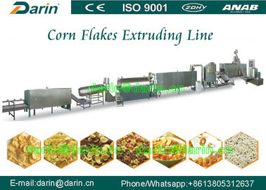 Angielski Corn Flakes Processing Line Maszyna do produkcji płatków kukurydzianych