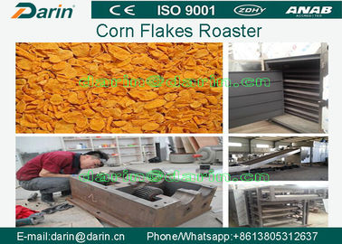 Płatki śniadaniowe, linia do przetwarzania płatków kukurydzianych / maszyna do produkcji / suszenie płatków kukurydzianych