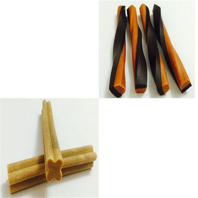 Silnik WEG / Siemens Maszyna do produkcji przysmaków dla zwierząt domowych z dodanymi różnymi komponentami