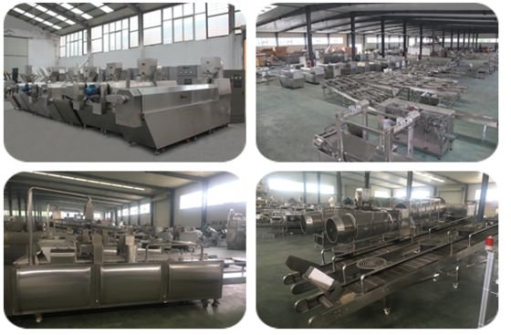 Silnik WEG / Siemens Maszyna do produkcji przysmaków dla zwierząt domowych z dodanymi różnymi komponentami