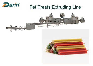 Wołowina naturalna laski Maszyna do produkcji karmy dla psów Produkty stomatologiczne Linia wytłaczarki z pojedynczym ślimakiem