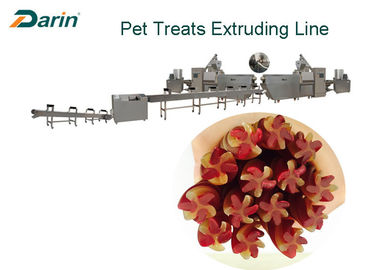 Ss Dental Care Dog Food Extruder Gum do żucia Snack Food Production Line