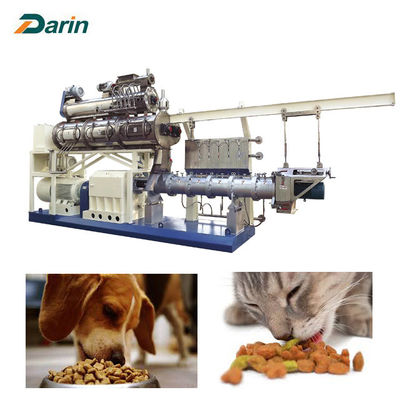 Sterowanie PLC 5ton 150 kg / godz Wytłaczarka do karmy dla zwierząt domowych do przysmaków dla psów