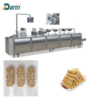 Broomcorn Cereal Kukurydza Granola Maszyna do formowania batoników 500 kg / godzinę
