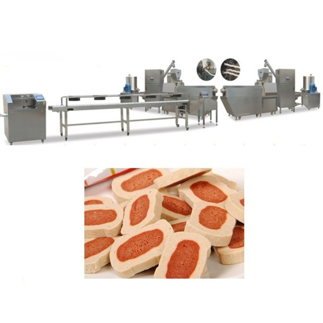 Silnik WEG / Siemens Maszyna do produkcji przysmaków dla zwierząt domowych z dodanymi różnymi komponentami