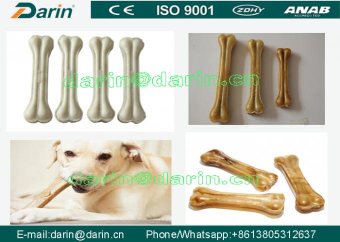 Certyfikat CE Niemcy silnik PLC Sterowanie prasą Rawhide Rawhide Bone dog food machinery