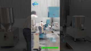 Pet Food Extruder Factory Trial Run | Triangular Dog Food Production#petfoodextruder#dogfoodextruder