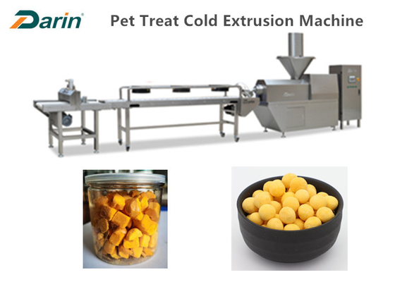 Jerky Dog Treat Machine Linia do wytłaczania karmy dla zwierząt domowych 300-500 kg / godz