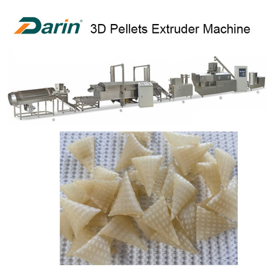 Maszyna do robienia przekąsek z pojedynczą śrubą 3D Pellets Maszyna do produkcji przekąsek ze stali nierdzewnej