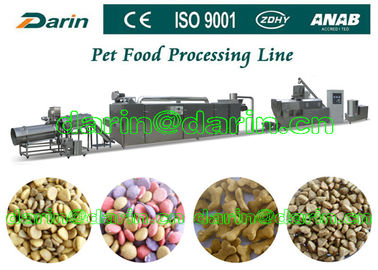 150 kg / h - 500 kg / h Maszyna do produkcji suchych karmy dla zwierząt domowych, wytłaczarka do karmy dla psów