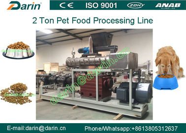 150kg / h - 500kg / h. Maszyna do produkcji suchych karmy dla psów na pszenicę, ryż, kukurydzę
