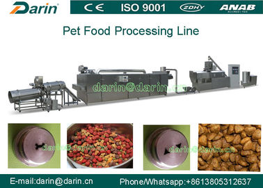 Automatyczna maszyna do wytłaczania pokarmu dla zwierząt ze stali nierdzewnej / sucha karma dla zwierząt domowych