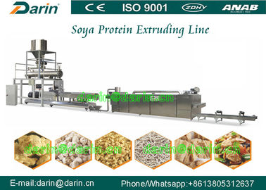 Soja teksturowana białko Maszyna do wytłaczania sojowego, maszyny do płatków kukurydzianych