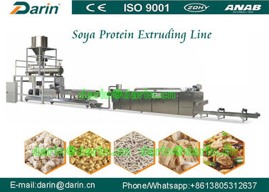 Linia do produkcji żywności z białka roślinnego / wytłaczarki z włókien sojowych z włókien