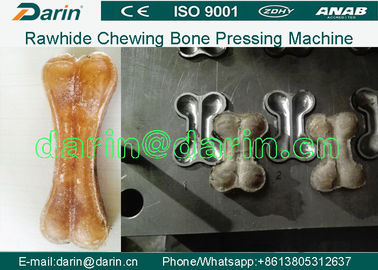 60T podwójne formy Dog Dental Treats Bone Pressed Rawhide Bones Dostosowane