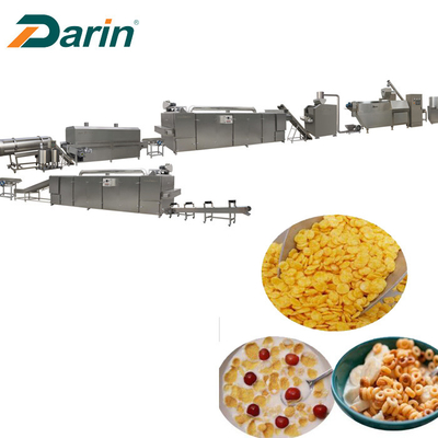 200-300 kg / godz. Linia do produkcji płatków kukurydzianych / Maszyna do produkcji płatków kukurydzianych z CE