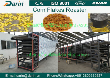 Linia do produkcji płatków kukurydzianych / Roaster do płatków kukurydzianych z certyfikatem CE