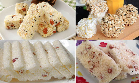 Maszyna do produkcji batonów energetycznych Siemens PLC automatyczne sterowanie pełna linia