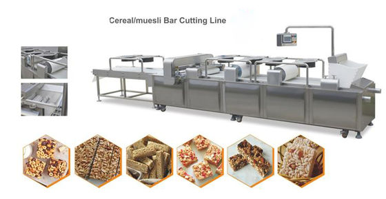 Przekąski rekreacyjne ze stali nierdzewnej Granola Nuts Bar Making Machine