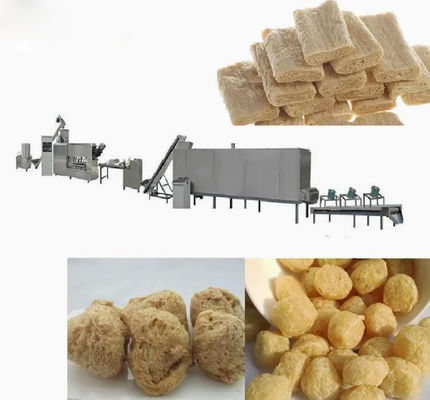 Linia do przetwarzania ekstrudera teksturowanej soi, zatwierdzona przez CE, o wydajności 150 kg/h