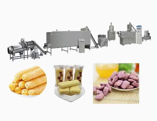 Siemens PLC Chocos Cereals Maszyna do przekąsek kukurydzianych z ekranem dotykowym
