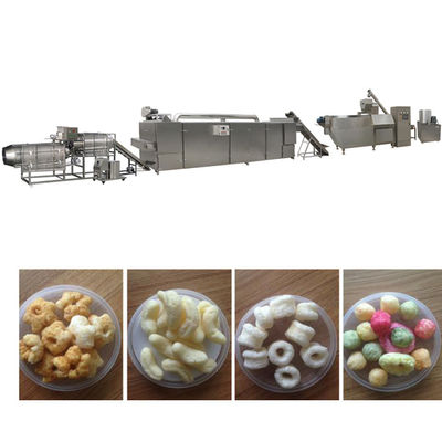 Certyfikat CE Maszyna do produkcji kulek kukurydzianych Puff Snack Maker Machine, wytłaczarka dwuślimakowa