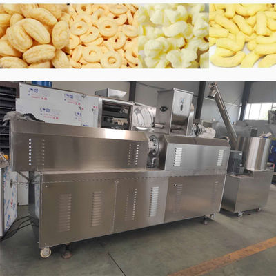 Certyfikat CE Maszyna do produkcji kulek kukurydzianych Puff Snack Maker Machine, wytłaczarka dwuślimakowa