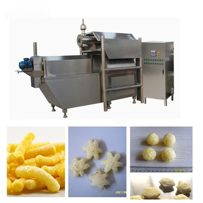 Certyfikat CE Maszyna do produkcji kulek kukurydzianych Puff Snack Maker Machine, wytłaczarka dwuślimakowa