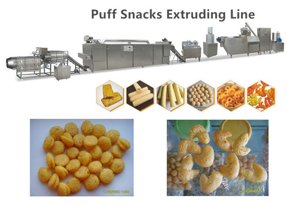 Przekąski Kukurydzy Żywności Making Machine Snack Puff Z Wysoką Wydajnością