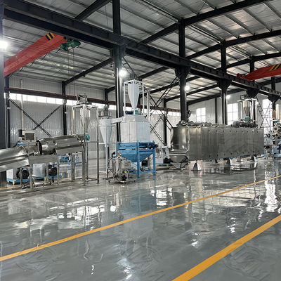 Wytłaczana linia do suszenia aromatów o mocy 90 kW do żywienia psów