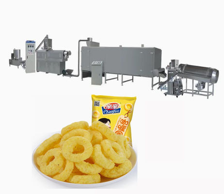 Certyfikat CE Chips And Snacks Maszyna do wytłaczania kukurydzy SS304 380v 50hz 400-500kg/h