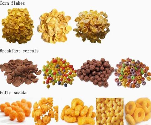 Certyfikat CE Chips And Snacks Maszyna do wytłaczania kukurydzy SS304 380v 50hz 400-500kg/h