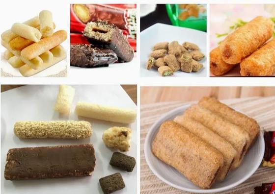 Linia do przetwarzania przekąsek Puff Corn z mieszaniem, wytłaczaniem, formowaniem