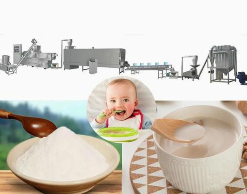 Linia do przetwarzania proszku w proszku / urządzenie do przygotowywania żywności dla niemowląt ze standardem CE