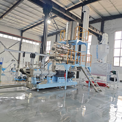 Wytłaczarka niemieckiego silnika do suchego karmienia zwierząt / linia do przetwórstwa żywności z certyfikatem CE