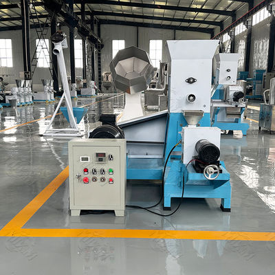 5300 x 1100 x 2300mm Karma dla psów Roaster / Pet Extruder Maszyna z certyfikatem CE