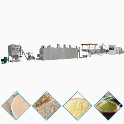 Wytłaczanie wstępnie żelowanej maszyny do wytłaczania niemowląt dla proszku do odżywiania