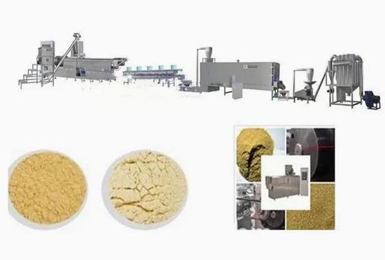 Materiał automatycznej stali nierdzewnej o wysokiej wydajności z różnymi kształtami wytłaczanej linii do wytłaczania dwuślimakowego żywności