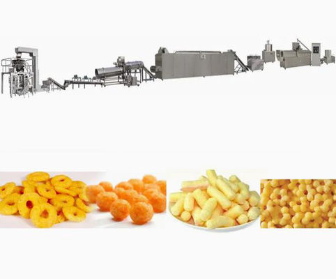 Automatyczna maszyna do wytłaczania przekąsek, maszyna do produkcji pałeczek do przekąsek 3 D