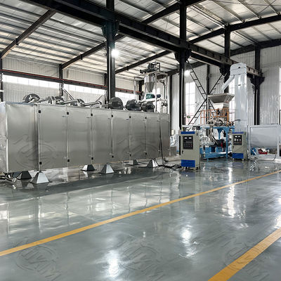 Automatyczna maszyna do wytłaczania karmy dla zwierząt domowych / centrum dżemowe Pet Feed Pellet Extruder Equipment