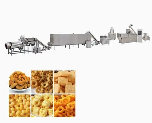 Ciągła i automatyczna linia do produkcji pelletu Snack Pellet 3D ze standardem CE