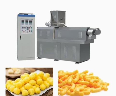 Snack Chrupiące Chips / Screw / Shell / Fried Pellets Snack Extruder Machine