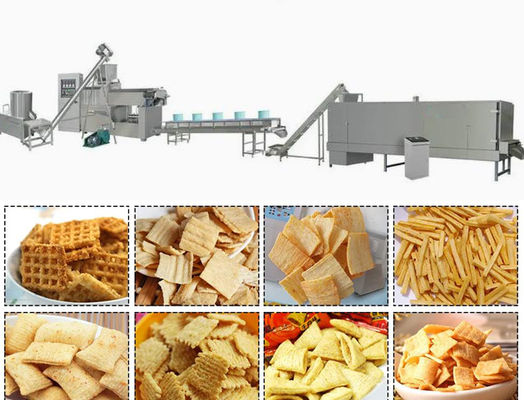 Wytrzymała maszyna do wytłaczania przekąsek Maszyna do produkcji makaronu 3D / 2D