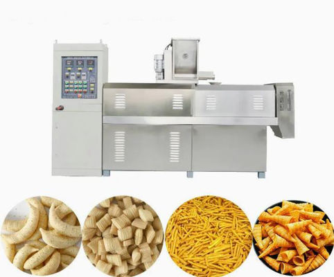Tri - D Pellet Food Snack Extruder Machine, Fried Food Processing Machinery