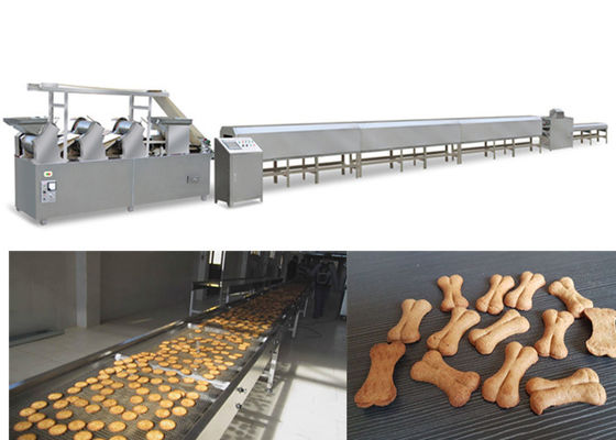 Crunchy Dental Care Dog Food Manufacturing Equipment Make Pet Biscuit